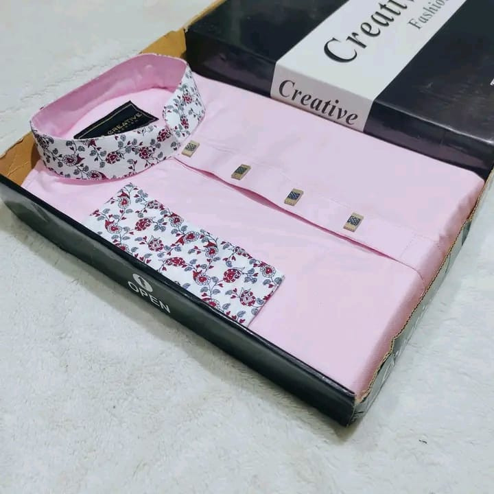 প্রিমিয়াম পাঞ্জাবি (হালকা গোলাপী)